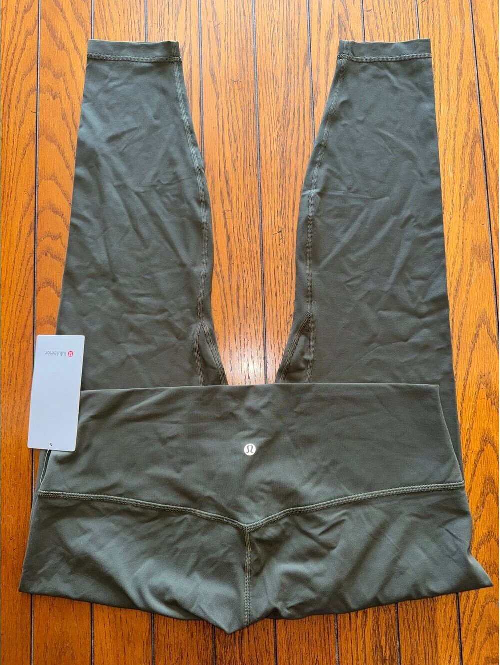 Lululemon Align High Rise 28” Dark Olive Size 18 NWT
